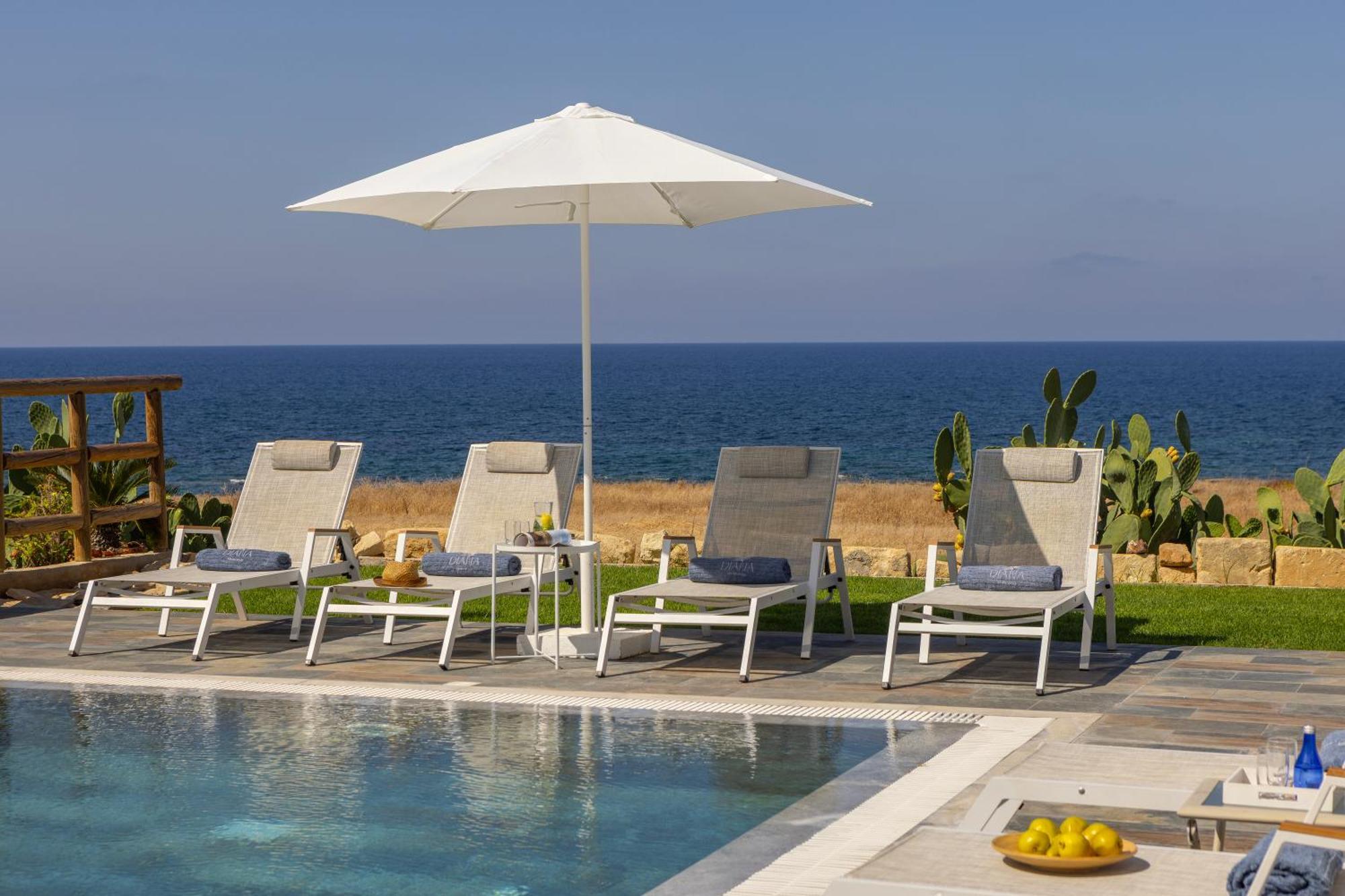 Diana Seaside Villas Pomos Exteriör bild
